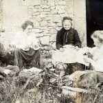 Joseph, Marie Sauvan, Claire et Paulin - 1905